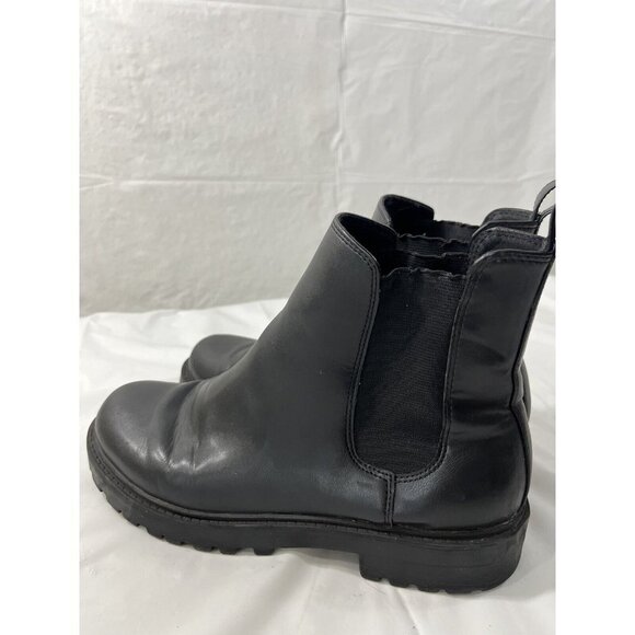 Divided H&M Black combat boot size 7 - Picture 4 of 11